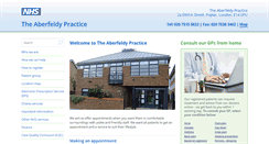 Desktop Screenshot of aberfeldypractice.nhs.uk