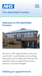 Mobile Screenshot of aberfeldypractice.nhs.uk